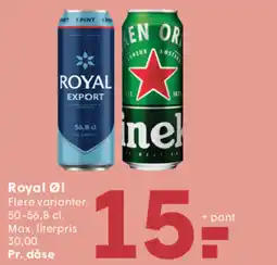 SPAR Royal ØI tilbud