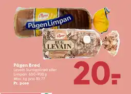 SPAR Pågen Brød tilbud