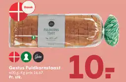 SPAR Gestus Fuldkornstoast tilbud