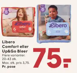 SPAR Libero Comfort eller Up&Go Bleer tilbud