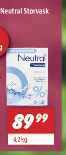 zur Krone Neutral Storvask tilbud