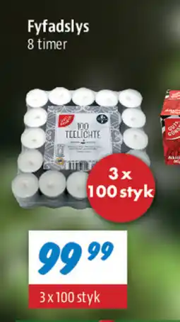 zur Krone Fyfadslys 8 timer tilbud