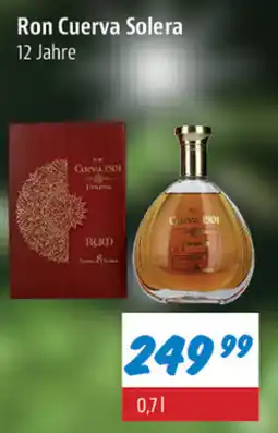 zur Krone Ron Cuerva Solera 12 Jahre tilbud