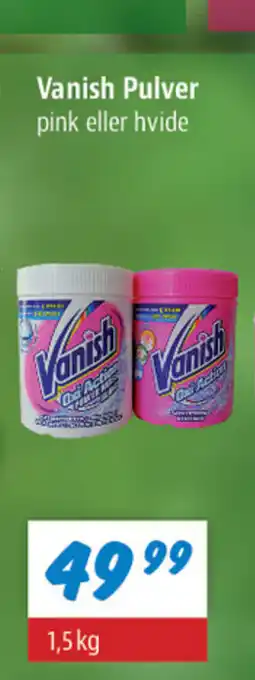 zur Krone Vanish Pulver tilbud