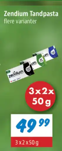 zur Krone Zendium Tandpasta flere varianter tilbud