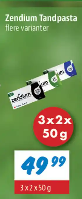 zur Krone Zendium Tandpasta flere varianter tilbud