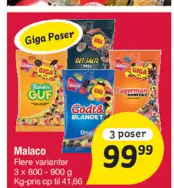 Fakta Tyskland Malaco tilbud