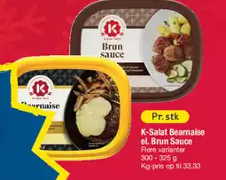Fakta Tyskland K-Salat Bearnaise el. Brun Sauce tilbud