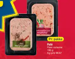 Fakta Tyskland Paté tilbud