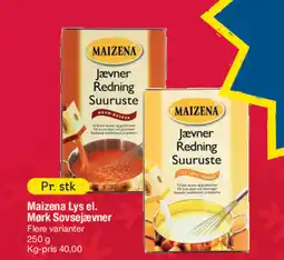 Fakta Tyskland Maizena Lys el. Mørk Sovsejævner tilbud