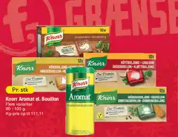 Fakta Tyskland Knorr Aromat el. Bouillon tilbud