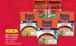 Fakta Tyskland Ben's Original Ris el. Saucer tilbud