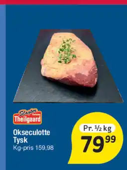 Fakta Tyskland Slagter Theilgaard Okseculotte Tysk tilbud