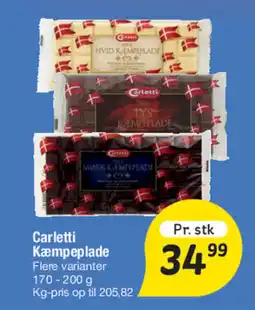 Fakta Tyskland Carletti Kæmpeplade tilbud