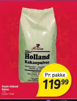 Fakta Tyskland Rexim Holland Kakao tilbud