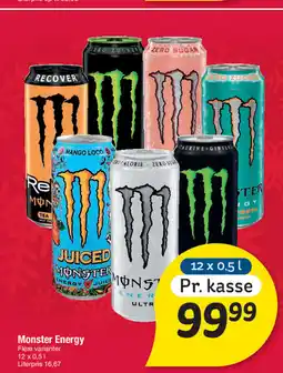 Fakta Tyskland Monster Energy tilbud
