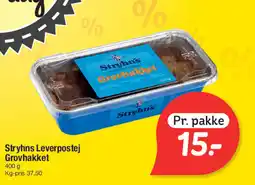 Fakta Tyskland Stryhns Leverpostej Grovhakket tilbud