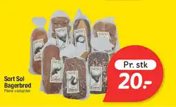 Fakta Tyskland Sort Sol Bagerbrød tilbud