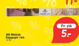 Fakta Tyskland 365 Minirisk Bagepapir i Ark tilbud