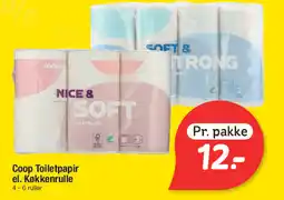 Fakta Tyskland Coop Toiletpapir el. Køkkenrulle tilbud