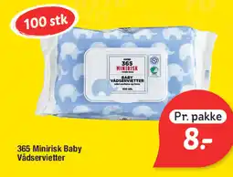 Fakta Tyskland 365 Minirisk Baby Vådservietter tilbud