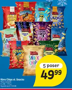 Fakta Tyskland Kims Chips el. Snacks tilbud