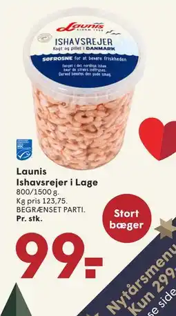 SPAR Launis Ishavsrejer i Lage, DKK 99 tilbud