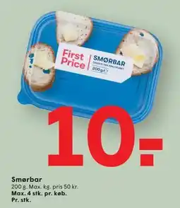 SPAR Smørbar, DKK 10 tilbud