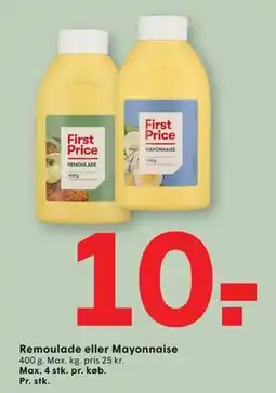 SPAR Remoulade eller Mayonnaise, DKK 10 tilbud