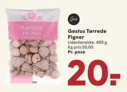 SPAR Gestus Tørrede Figner, DKK 20 tilbud