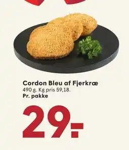 SPAR Cordon Bleu af Fjerkræ, DKK 29 tilbud