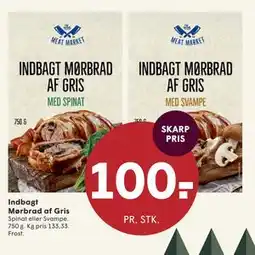SPAR Indbagt Mørbrad af Gris, DKK 100 tilbud