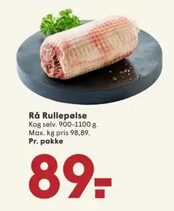 SPAR Rå Rullepølse, DKK 89 tilbud