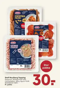 SPAR Steff Houlberg Topping, DKK 30 tilbud