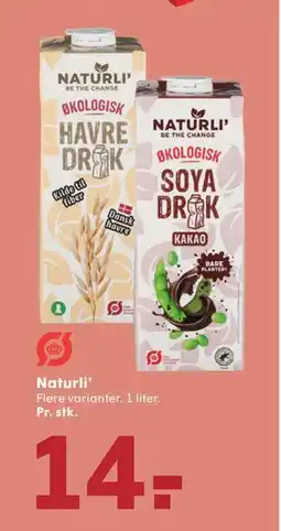 SPAR Naturli’, DKK 14 tilbud