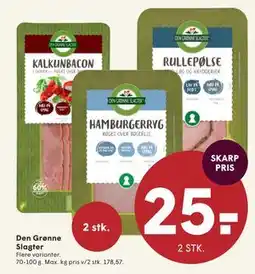SPAR Den Grønne Slagter, DKK 25 tilbud
