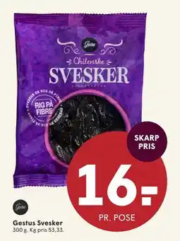 SPAR Gestus Svesker, DKK 16 tilbud