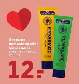 SPAR Graasten Remoulade eller Mayonnaise, DKK 12 tilbud