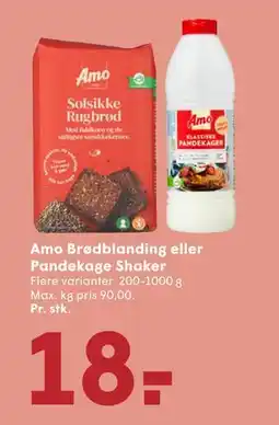SPAR Amo Brødblanding eller Pandekage Shaker, DKK 18 tilbud
