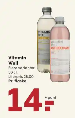 SPAR Vitamin Well, DKK 14 tilbud