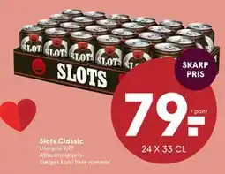 SPAR Slots Classic, DKK 79 tilbud