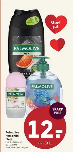 SPAR Palmolive Personlig Pleje, DKK 12 tilbud