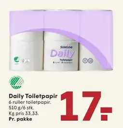SPAR Daily Toiletpapir, DKK 17 tilbud