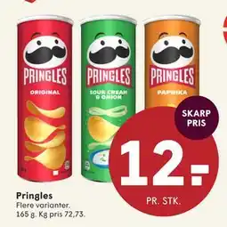 SPAR Pringles, DKK 12 tilbud