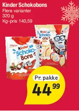 Fakta Tyskland Kinder Schokobons tilbud