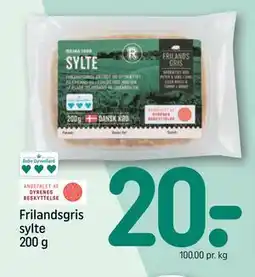 REMA 1000 Frilandsgris sylte 200 g, DKK 20 tilbud