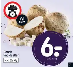 REMA 1000 Dansk knoldselleri, DKK 6 tilbud