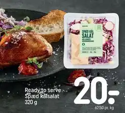 REMA 1000 Ready to serve Spæd kålsalat 320 g, DKK 20 tilbud
