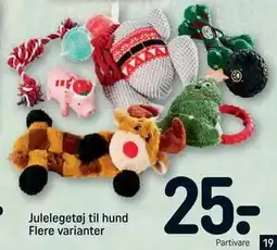 REMA 1000 Julelegetøj til hund Flere varianter, DKK 25 tilbud