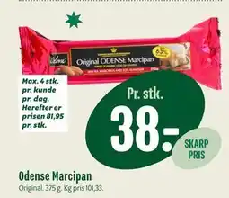 Min Købmand Odense Marcipan, DKK 38 tilbud